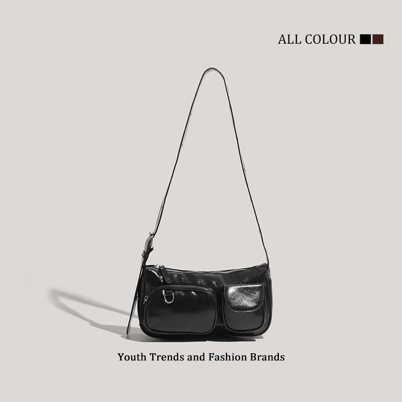 New niche design single shoulder armpit bag women's high-end casual versatile multi-functional messenger small square bag