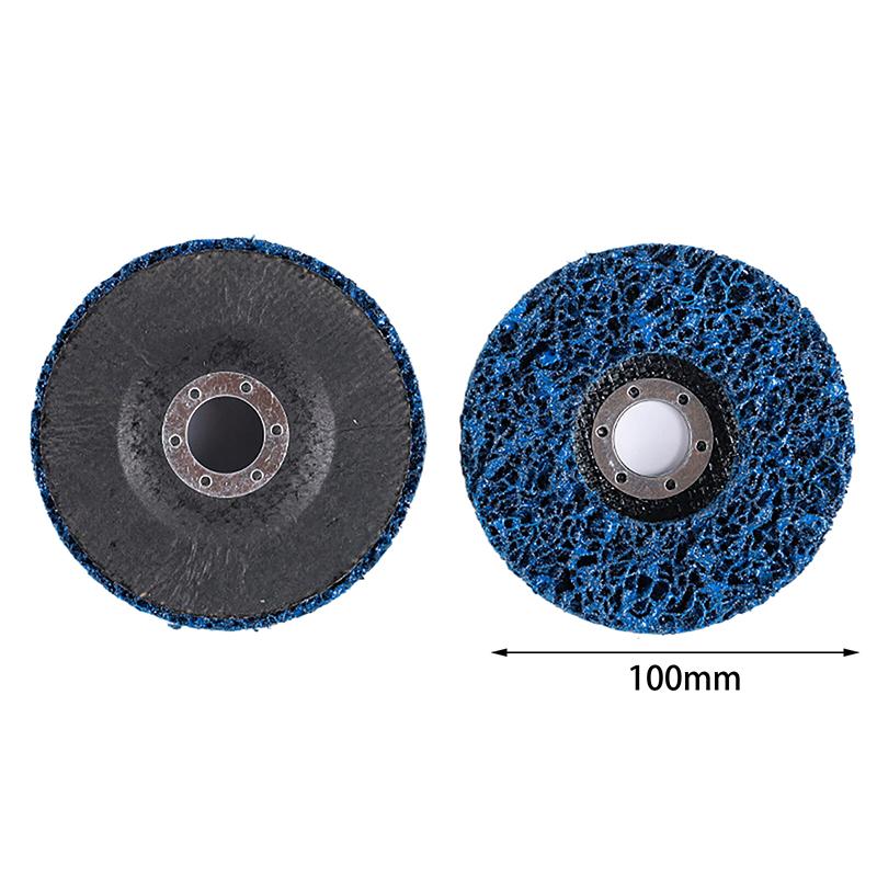4/4,5/5 palců 1 ks Lamelový lešticí kotouč z nylonových vláken 800 zrnitost Pro úhlovou brusku Na leštění dřeva a kovu
