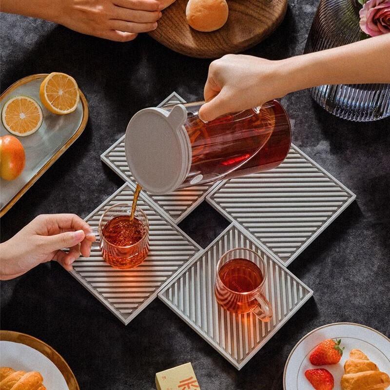 Buydeem Portable Tea Infuser Glass Mug