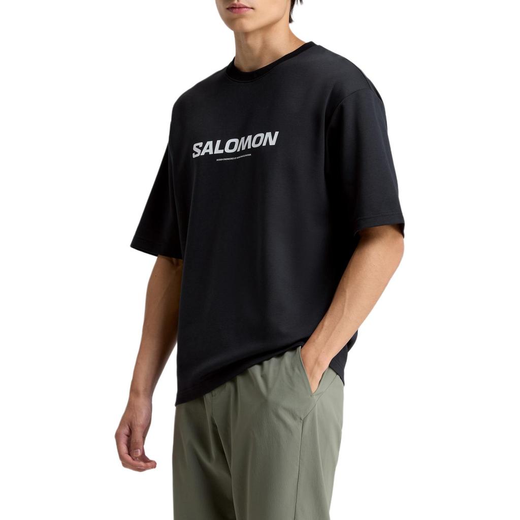 SALOMON Pl Od Uv Ss Lightweight Pullover Breathable Printed T-Shirt Unisex Tops LD0150300