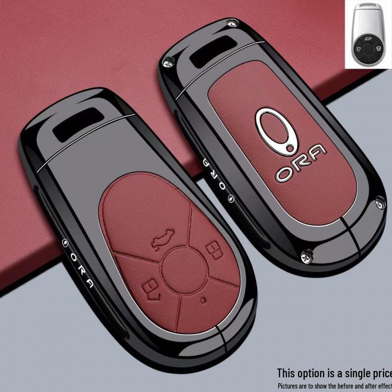 Key Case for Great Wall ORA 5 EV, ORA 07, Good Cat GT, Ballet Cat, Lightning Cat Models