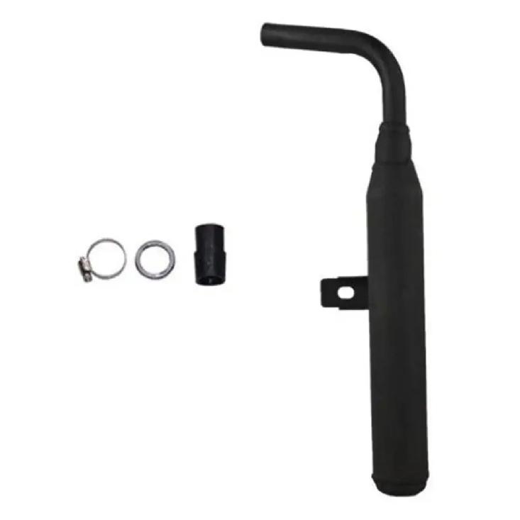 Motocicleta Silenciador Tubo para Crianças, Sistema Silenciador de Escape para Yamaha, PW50, PY50, PW, PY 50, PEEWEE, ATV, Quad,