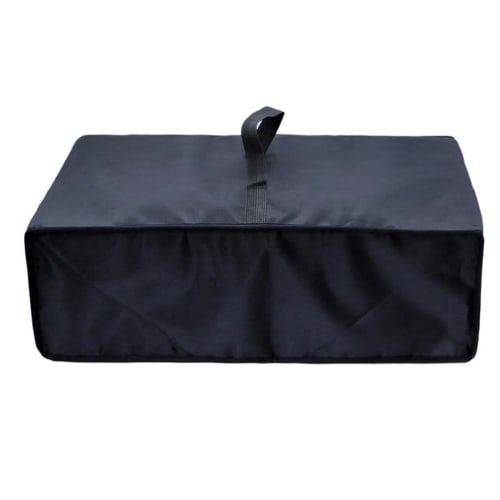 Turntable Dust Cover, Waterproof Turntable Dust Cover, Oxford Cloth Wide Fit Protector, Breathable Water-Resistant Material, Easy Slip-On Design, 48.0