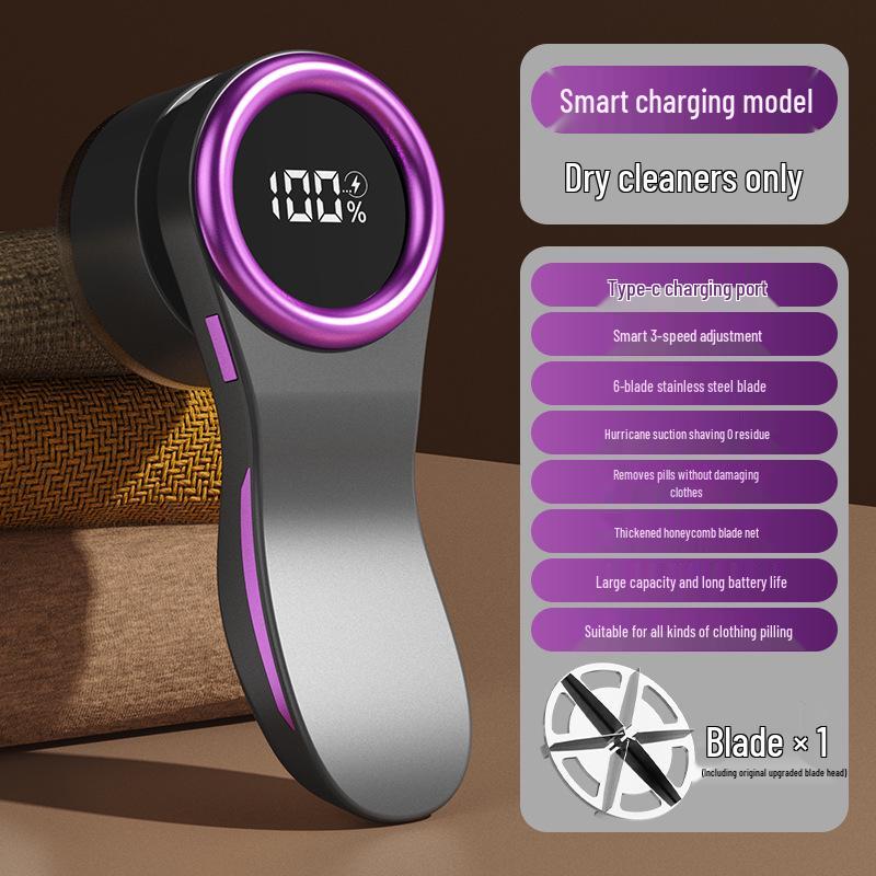 Electric Fabric Shaver & Pilling Remover with Suction for Home Use