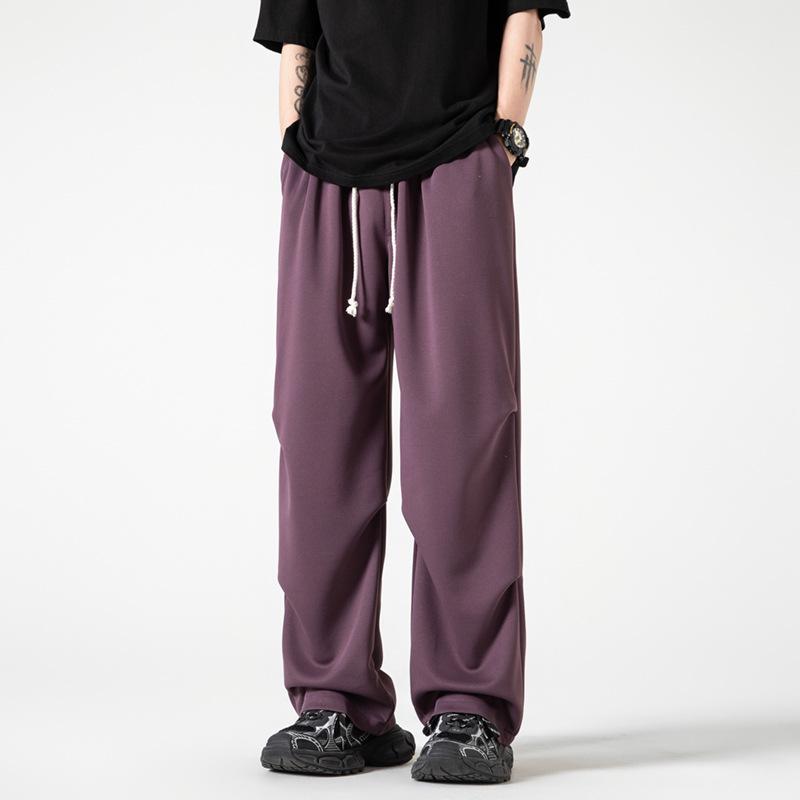 Men's Spring and Autumn New Dopamine Wear Trendy Pants Men's High Street Trousers Casual Versatile Overalls