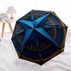 Compass Rose Wall Decor: Nautical Navigation Art for Home or OfficeUmbrella, Portable 3-Fold Umbrella for Men & Women,Christmas Gift ES360