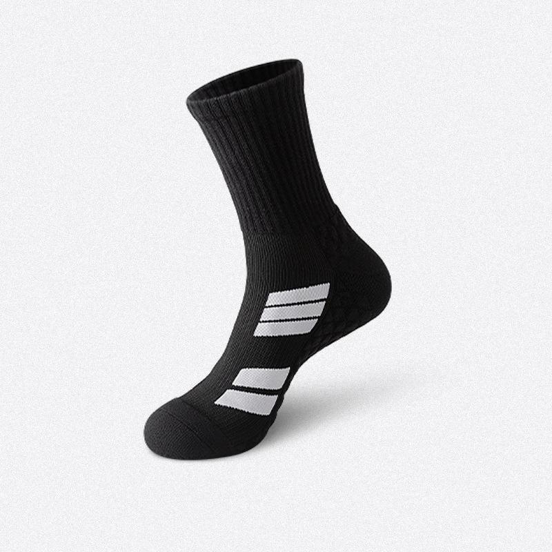 Men's Mid-Calf Thick Running Socks - Autumn/Winter Sports, Mountaineering, Basketball