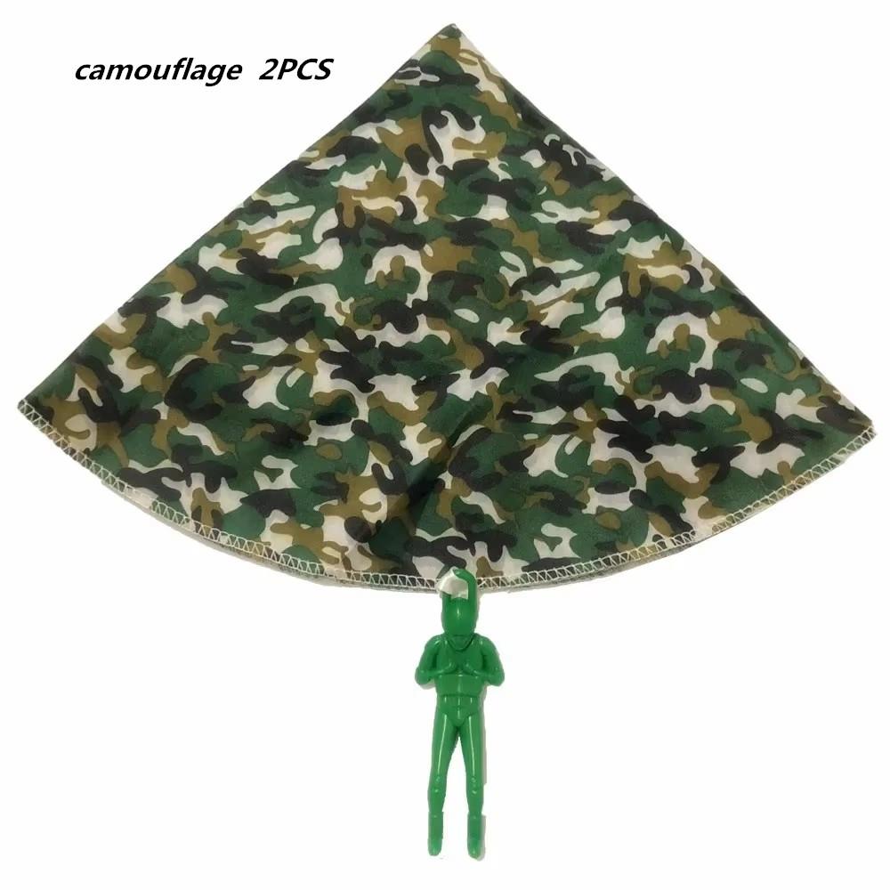 Hand Throwing Mini Soldier Parachute Toys For Kids Fun Play Outdoor Sports Game Children's Educational Gifts