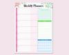 Simple Day Plan Month Week Plan Can Be Torn Notepad notepad Office Thick Schedule  Message Memo  stationery