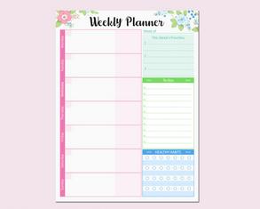 Simple Day Plan Month Week Plan Can Be Torn Notepad notepad Office Thick Schedule Message Memo stationery