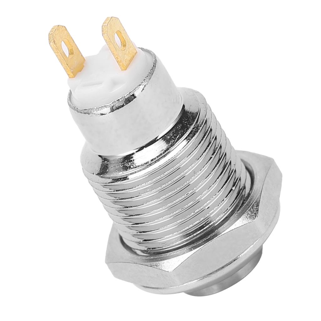 10mm Switch Stainless Steel Push Button Start Switch Waterproof Momentary Push Button 3V