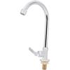 G1/2in Kitchen Faucet, Single Handle Kitchen Sink Faucet, Single Cold Vertical Faucet Tap for Home Use (Without Hose)