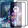 2x Tempered Glass for Motorola G54 5G / G54 Power (full Screen, Full 5D)