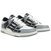 AMIRI Skel Top Low Cow Leather, Leather Low top Skateboard Shoes Men's Gray AMFOSR1077-001