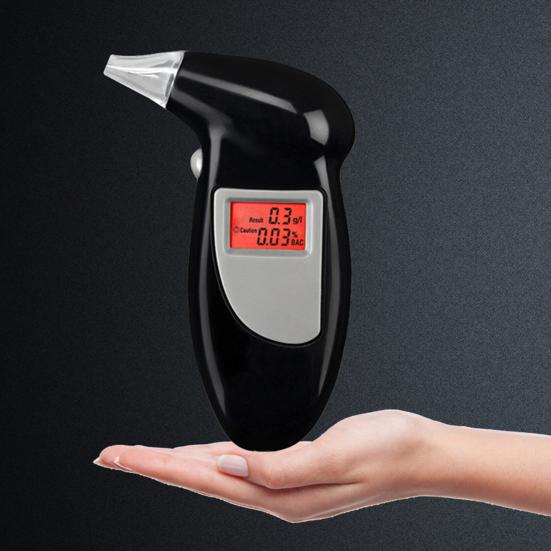 Alcohol Tester High Accuracy Professional Battery Powered Digital Handheld Drunk Driving Tester for Home