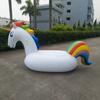 185cm Giant Inflatable Unicorn Pool Float Ride-On Pegasus Swimming Ring For Adult Children Water Party Toys Air Mattress