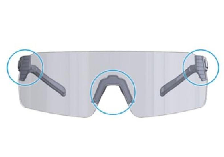 Sonnenbrille FA1 Rose Klar Photochromisch Einheitsgröße [OGK Kabuto] Weiß/NXT