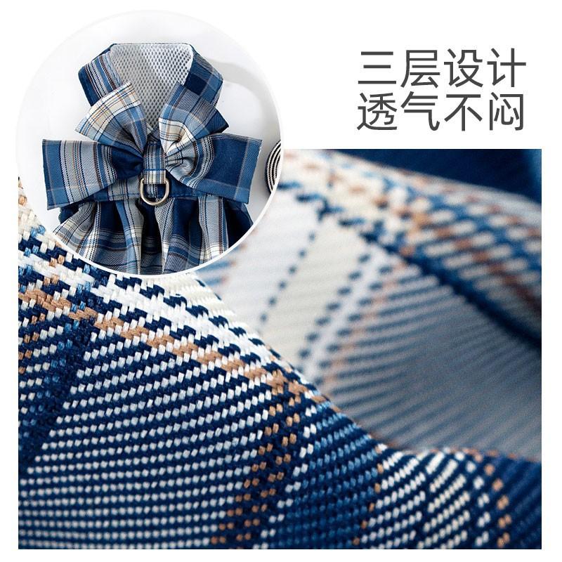 New Cat JK Skirt Traction Rope Cat Out Vest Traction Rope Walking Cat Rope Medium and Small Dog Pet Products