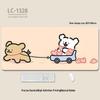 Extra-Large Heated Anti-Slip Cartoon Mouse and Keyboard Pad - Comfortable Desk Pad for Office & Gaming