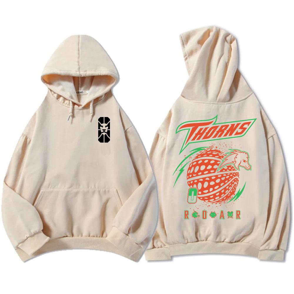 Film Ziege 2026 Vineland Thorns Hoodies Will Harris Grafikdruck Sweatshirt Fleece Langarm Kapuzenpullover Unisex Kleidung