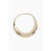 Hartes Halsband mit Strasssteinen, Goldfarbe 1256064003