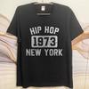 Big Size Summer Man tshirt Hip Hop 1973 New York Short Sleeve Soft Oneck Tshirt Men Tshirt Funny tshirt Round Neck Tee