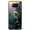 Glass Back Cover For Xiaomi Poco X3 Pro Poco X3 NFC Case Tempered Glass Case For Xiaomi Mi 10T Lite Case Funda POCO X 3 PRO Case