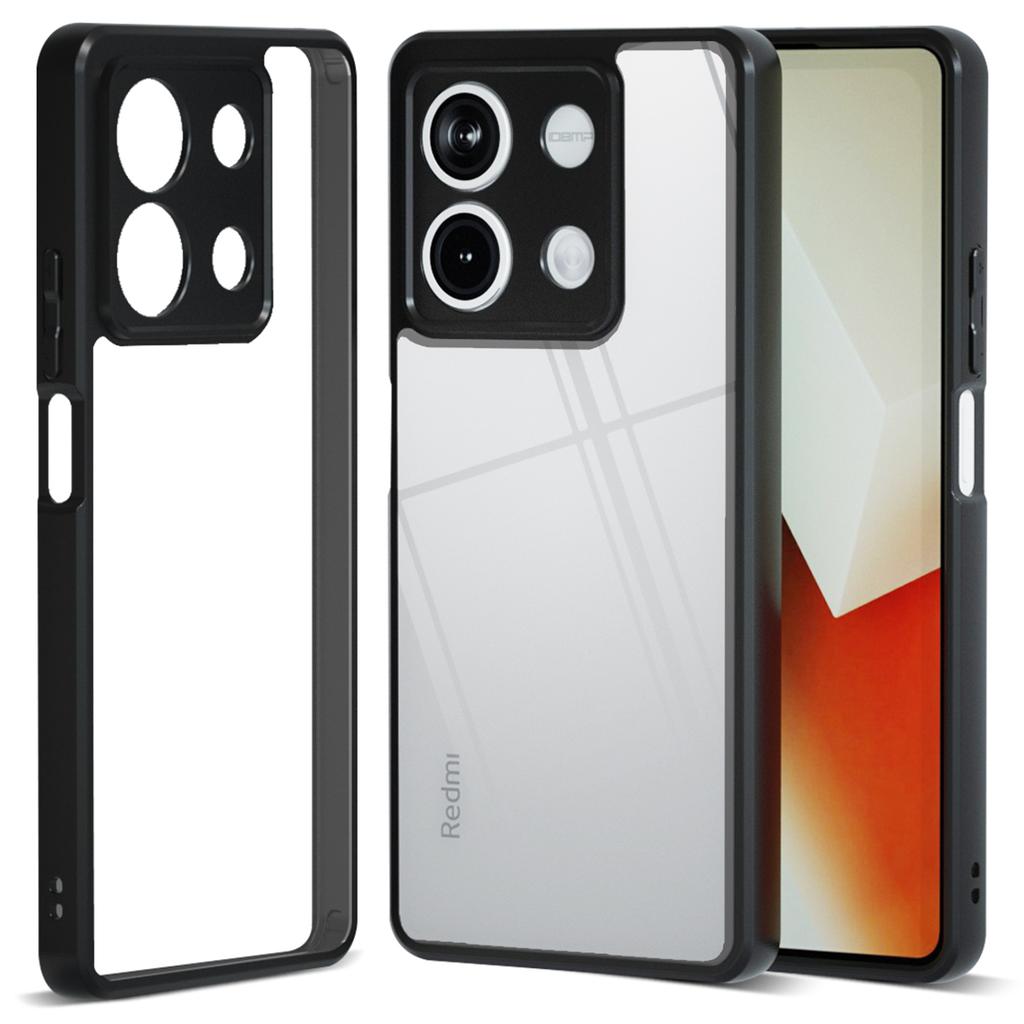 IBMRS Pro Xiaomi Redmi Note 13 5G Pouzdro na telefon TPU+PC Zadní kryt Přesný výřez Otvor pro objektiv