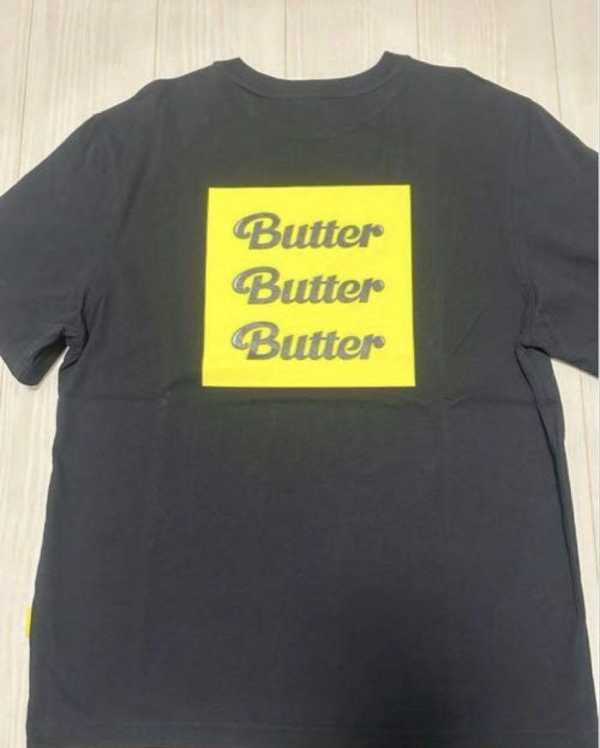 

[Б/У] Футболка BTS Butter ЧЕРНАЯ размер L