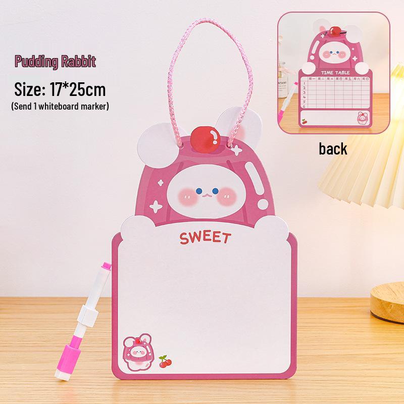 

Детская двусторонняя мультяшная стираемая доска для рисования и письма