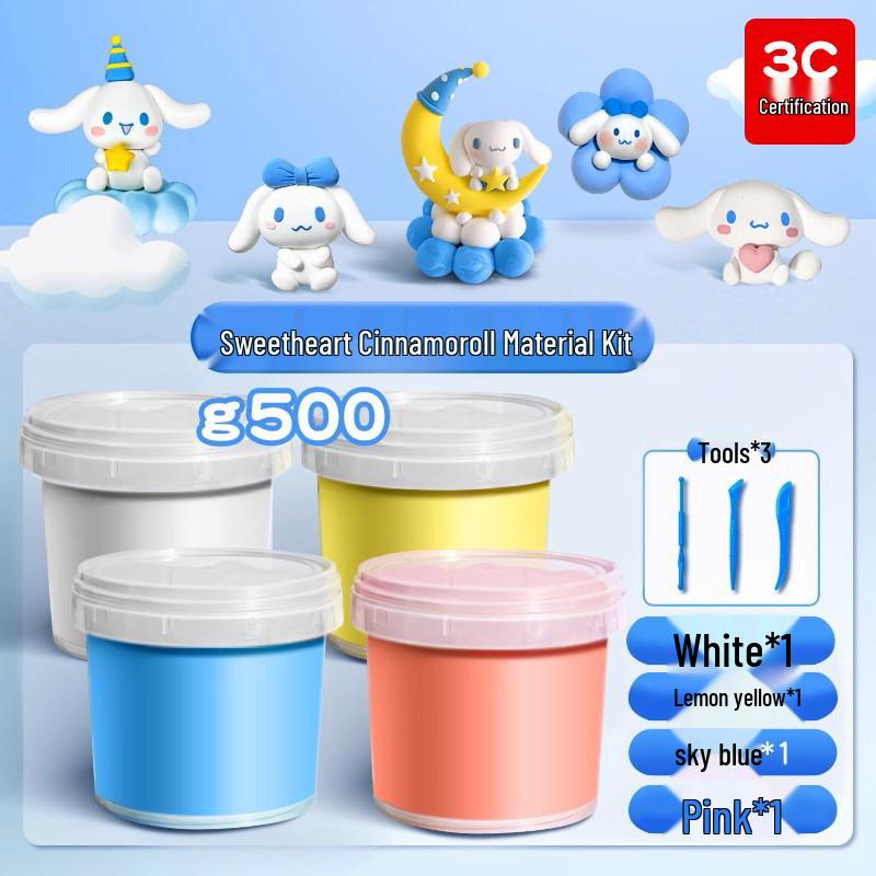 500-Pack Lightweight Color Clay: 24 Non-Toxic, Lead-Free Colors for Kindergarten DIY Play