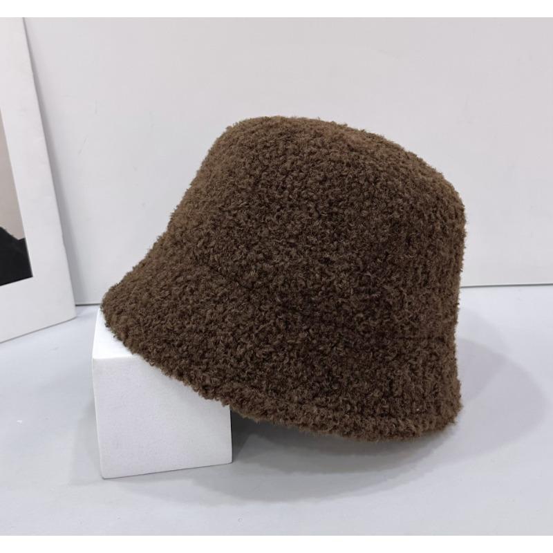 25 Early autumn new fisherman's hat children solid color versatile fashion basin hat winter outdoor warm tide
