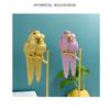 Modern Resin Parrot Figurine Decor Home Office Desk Window Shelf Contemporary Animal Ornament