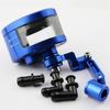 CNC Motorrad Bremsflüssigkeitsöl Vorratsbehälter Tasse Tank + Halterung Für Yamaha Mt07 Mt09 Tmax500 530 Honda Yzfr3 R25 Kawasaki
