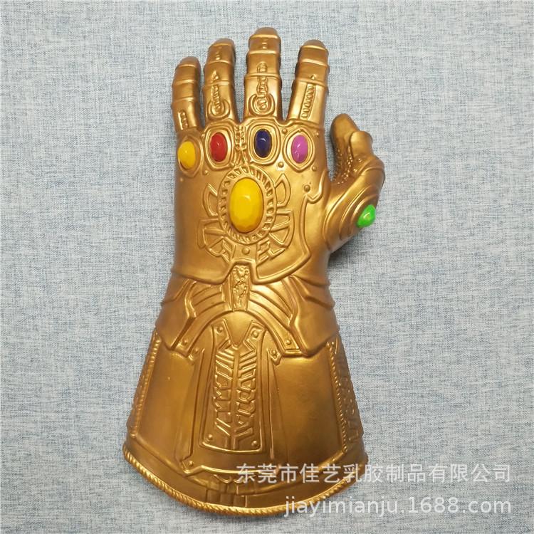 

Exterminate ba Marvel Glowing Latex Gloves mie Overlord Mask Headgear Infinite Gauntlet Avengers4Halloween-themed merchandise cos Exterminate ba Gloves Bri