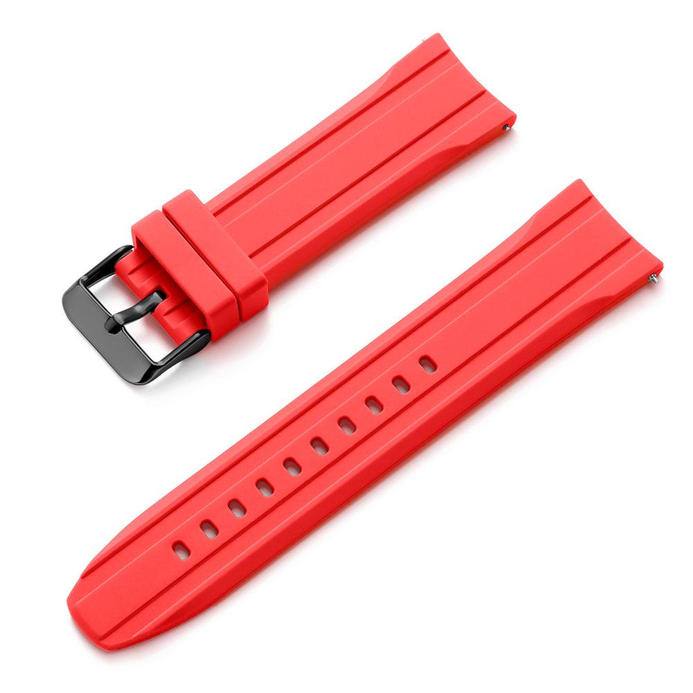 Silicone Strap 20mm 22mm Rubber Watch Band for Rolex for Seiko Bracelet Quick Release Waterproof Universal Wristband Men Women