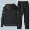 Unisex Men's Autumn Cotton Sports Suit: Casual Jacket & Jogging Fitness Set