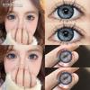 1 Pair NORWAY Blue Contact Lenses for Eyes Gray/Brown Natural Lens Fashion Cosmetics Color Pupils