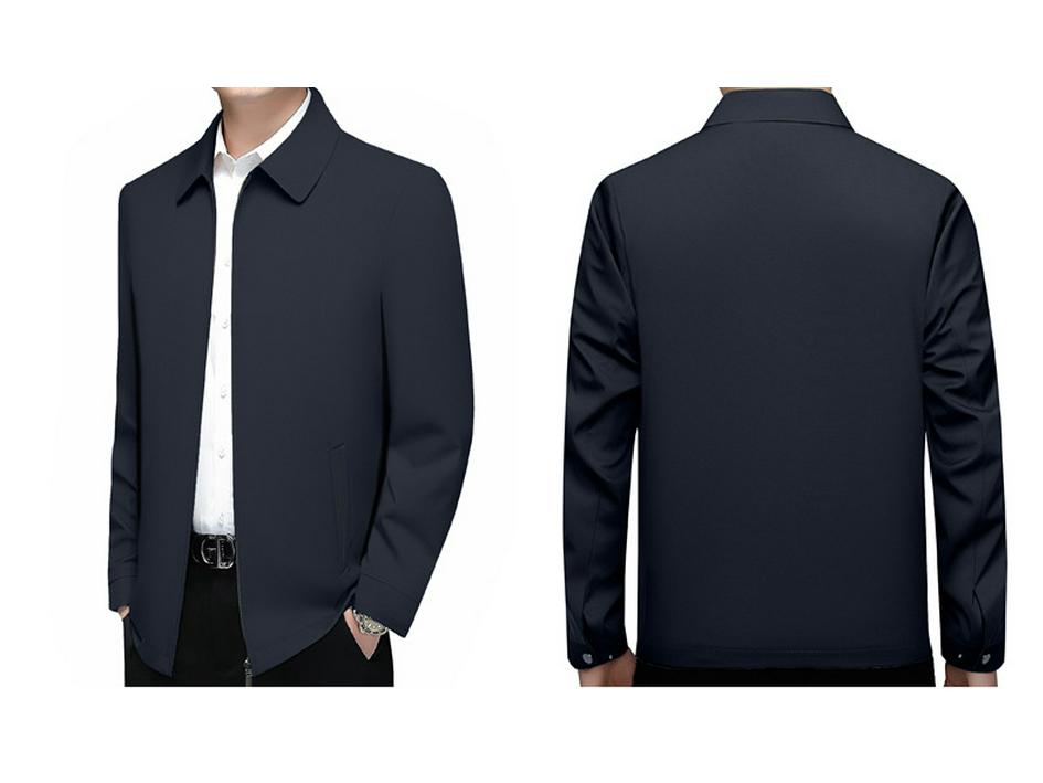 Men's Woodpecker Jacket: Lightweight, High-End Spring/Autumn Outerwear for Middle-Aged Executives (2025 New)