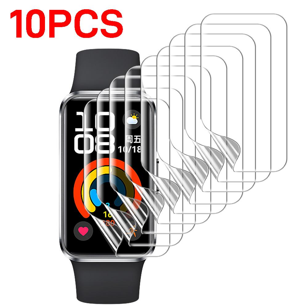 10-1Pc Smart Band Anti-scratch Films for Huawei Band9 Band10 Band11 Pro Hydrogel Film Screen Protectors for Huawei Band 11 10 9