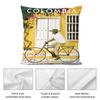 Vintage Colombia Style Pillow Case Short plush Double-sided Print Square Throw Pillow Covers Sofa Home Cushion Decor