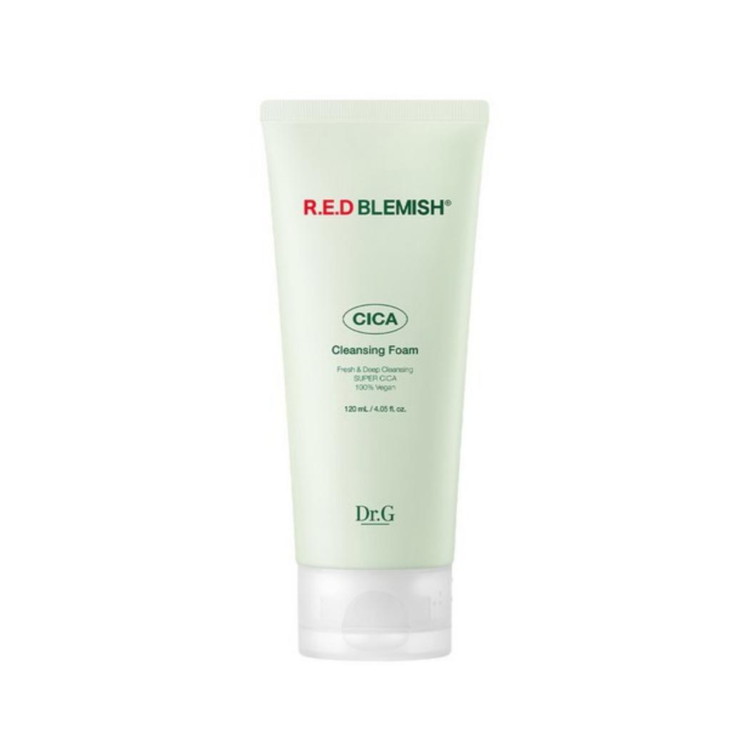 Dr.G R.E.D Blemish Cica Cleansing Foam Soothing Deep Clean Face Wash 120ml
