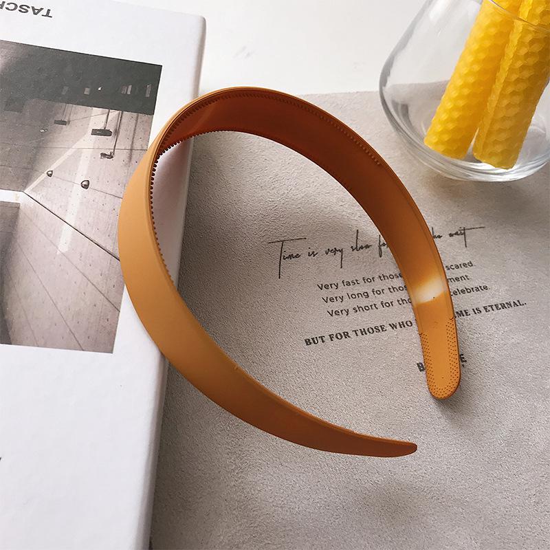 

Korean Style Wide Edge Non-slip Frosted Hair Clip and Versatile Headband - Internet Celebrity Coco Style