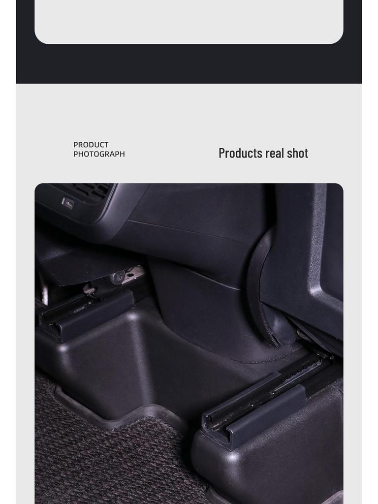 Model Y Rücksitz-Kratzschutz und Schienen-Innenzubehör