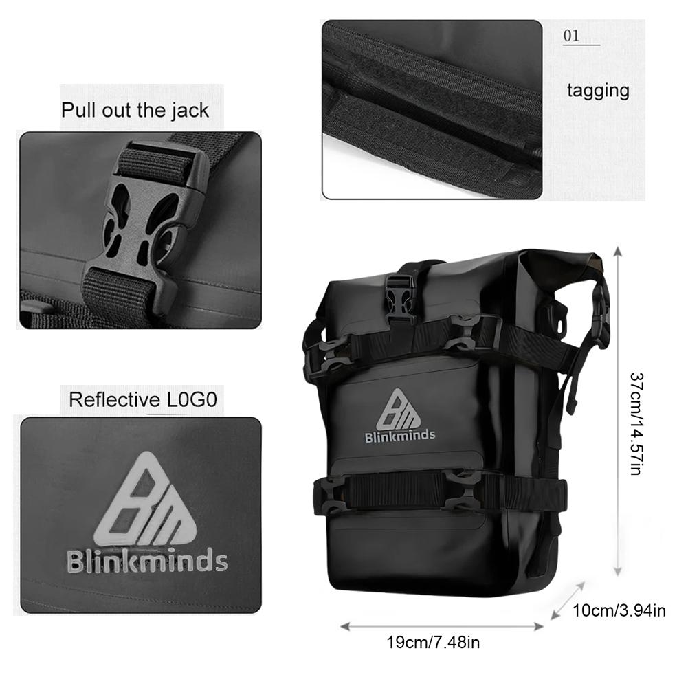 Waterproof Bag Repair Tool Placement Bag For BMW R1200GS HONDA Suzuki DL650 V-Strom Motorcycle Accessories Frame Crash Bars Bag