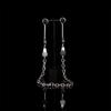 Adjustable Silver Metal Nipple Clamps Non-Piercing Waterproof SM Sex Toy Decorative Adult Toy