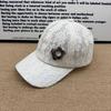 Fairy wind lace flower baseball cap female summer mesh breathable sunshade ins cap