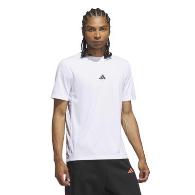 CRAZYLITE WH023 White 2L [Adidas] Short-sleeved T-shirt Men's (KG4814)