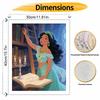 Disney Princess Jasmine Digital Oil Painting Art Kit Handmade DIY Home Decor Gift