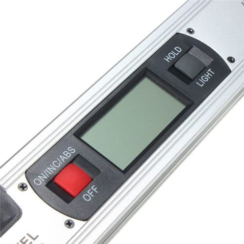 zmart Digital Level, Bubble Level, Water Level, Horizontal, Vertical, Gradient, Backlight, Angle, Water Gradient, Inclinometer, Magnet Included, Japan